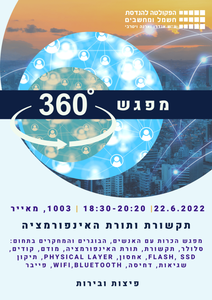 מפגש 360 בנושא תקשורת ותורת האינפורמציה
